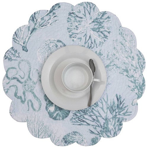 Undersea Escape Round Placemats - Set of 6