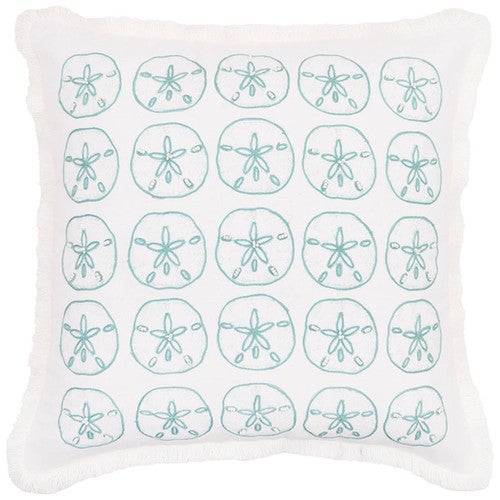 Ivory Coast Sand Dollar Pillow - OUT OF STOCK UNTIL 09/24/2026