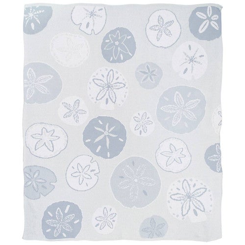 Sand Dollar Impressions Indoor/Outdoor Throw
