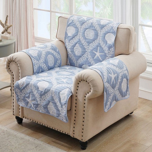 Shoreline Shells Chair Protector