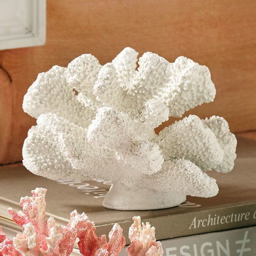 Coral Reef White Sculpture