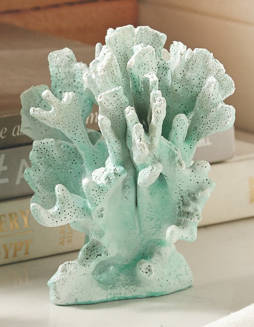Coral Reef Blue Sculpture