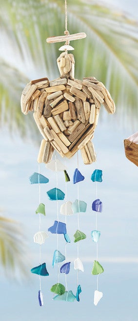 Turtle Driftwood Windchime