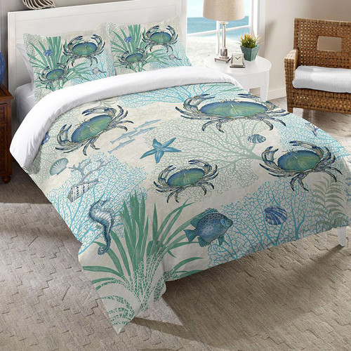 Blue Sea Life Comforter - Queen - OUT OF STOCK UNTIL 02/18/2026