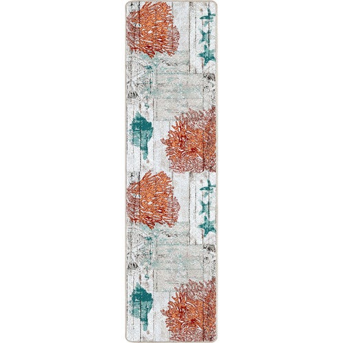 Boardwalk Sea Life Rug - 2 x 8