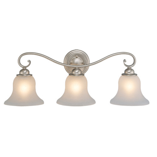 Cape 3 Light Vanity Lamp - Brushed Nickel