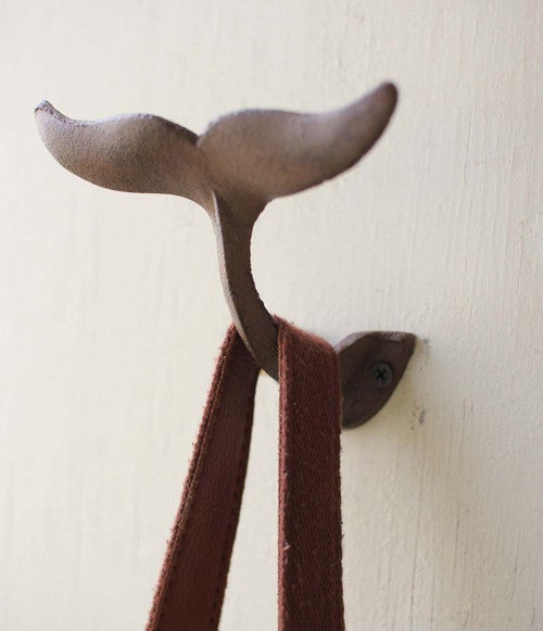 Whale Wall Hooks - Set of 4