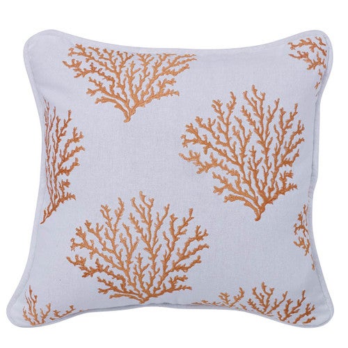 Catalina Saffron Coral Pillow