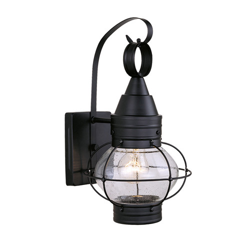 Chatham Black Outdoor Wall Sconce - 8 Inch