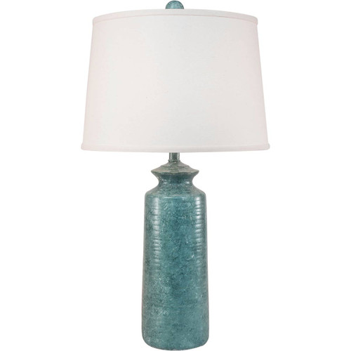 Cliffside Aqua Table Lamp