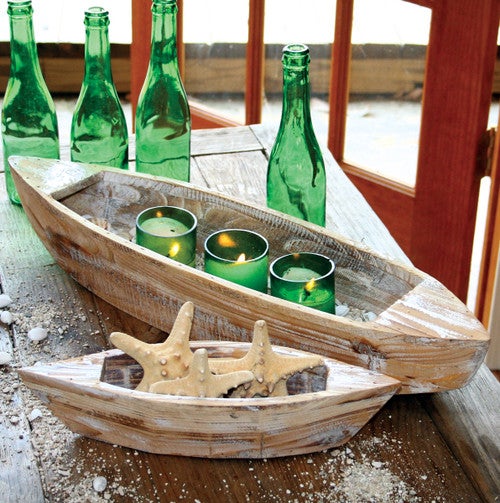 Coastal Canoe Trays - Set of 2