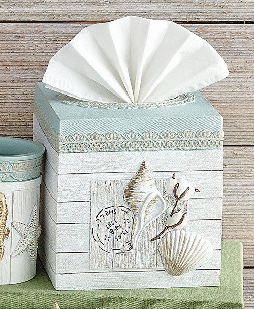 Coastal Escape Tissue Box
