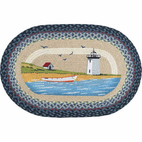 Coastal Lighthouse Rug