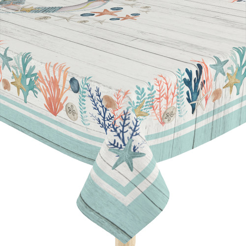 Coastal Reef Tablecloth - 70 x 84 - OUT OF STOCK UNTIL 01/12/2026