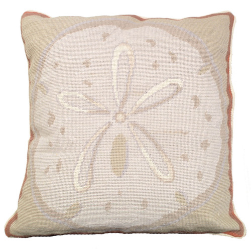 Coastal Sand Dollar Pillow