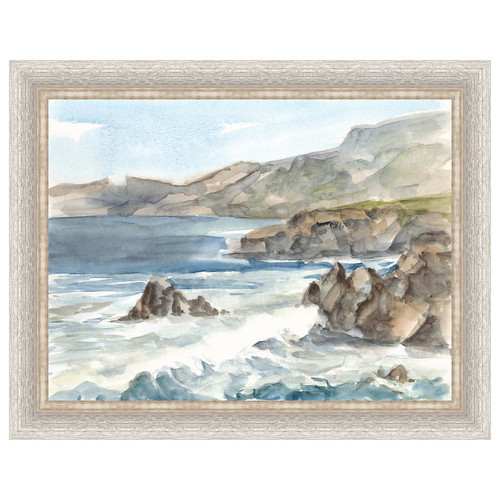 Coastal Watercolor II Framed Print