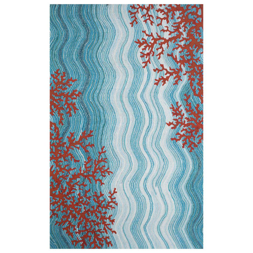 Coral Radiance Rug - 4 x 6
