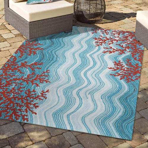 Coral Radiance Rug - 4 x 6