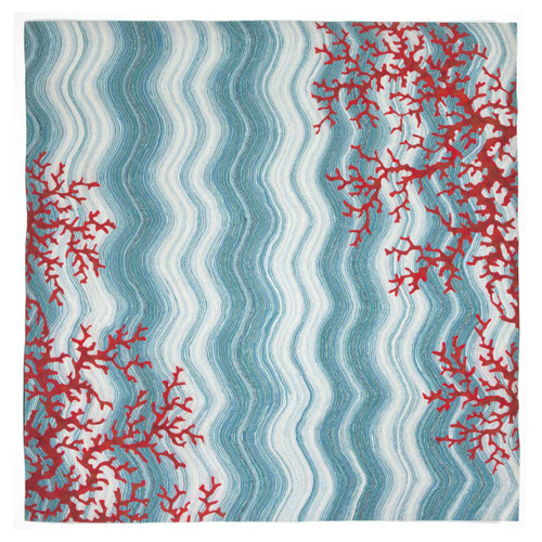 Coral Radiance Rug - 8 Ft. Square