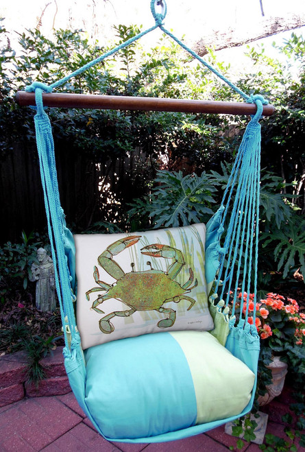 Crab Meadow Mist Stripe Swing Set