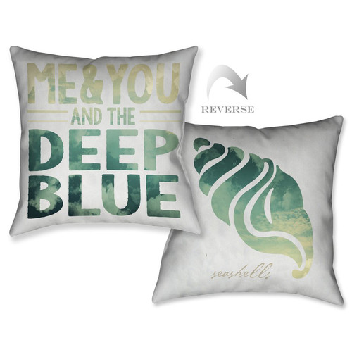 Deep Blue Pillow
