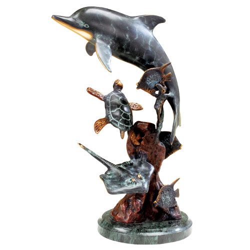 Dolphin Utopia Sculpture