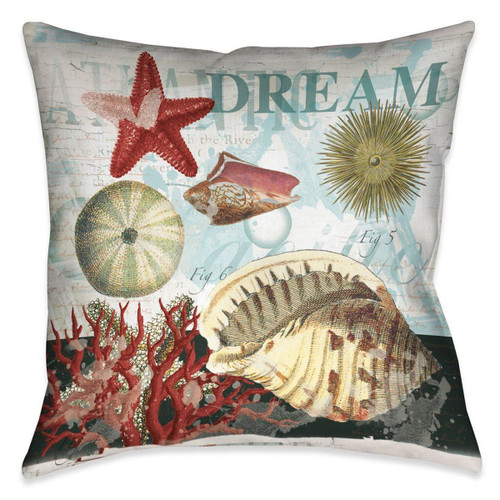 Nautique Dream Outdoor Decorative Pillow