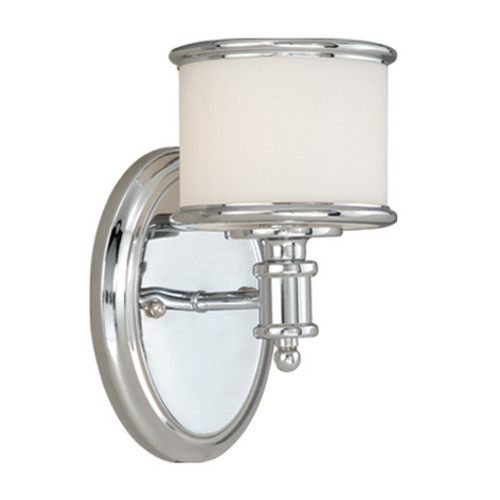 Edmonton 1 Light Vanity Lamp - Chrome