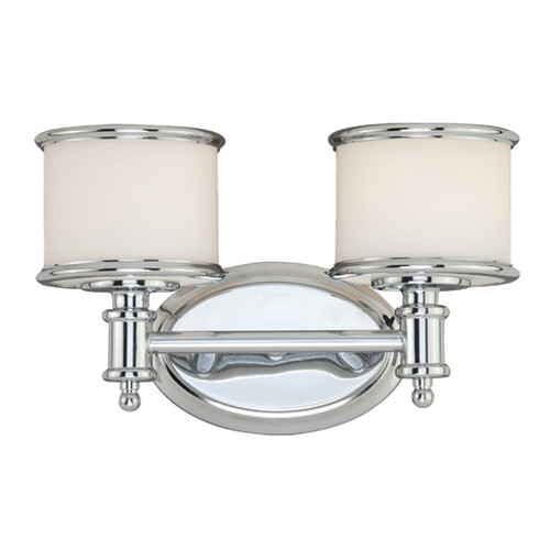 Edmonton 2 Light Vanity Lamp - Chrome