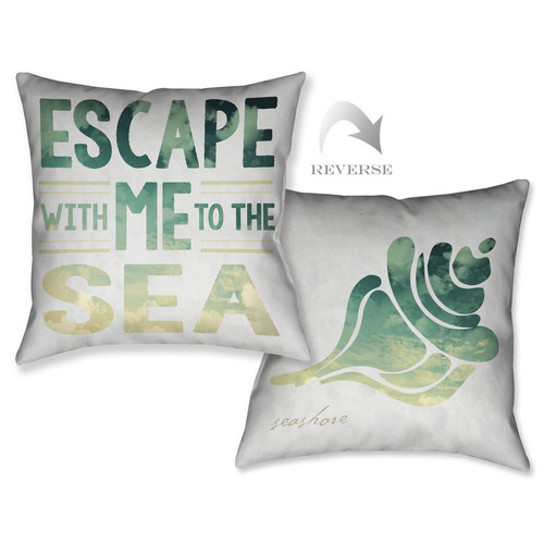 Escape Words Pillow