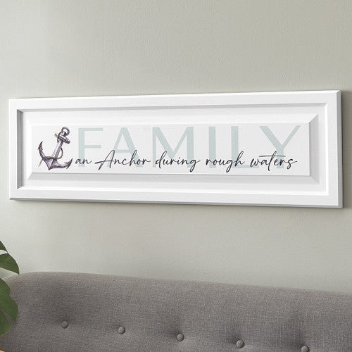 Family is an Anchor Wall Decor