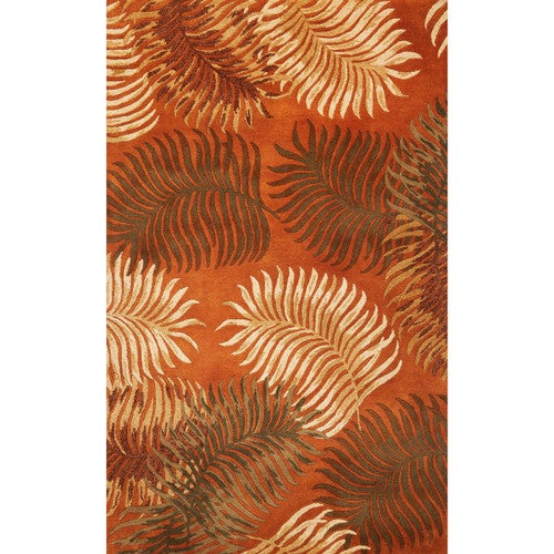 Havana Rust Fern View Rug Collection