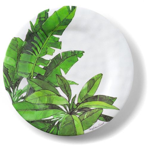 Flamingo Tropics Salad Plate - Set of 4 - OVERSTOCK