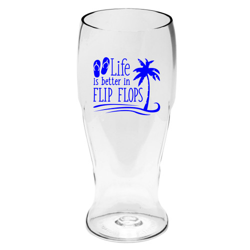 Flip Flop Life Beer Tumblers - Set of 4