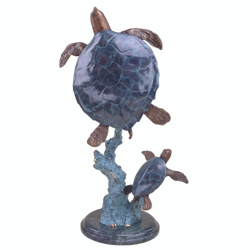 Follow Me Sea Turtle Sculpture