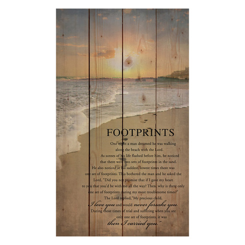 Footprints Pallet Sign - OUT OF STOCK UNTIL 07/04/2025