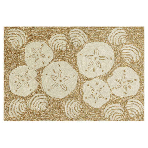 Frontporch Shell Toss Natural Rug - 2 x 3