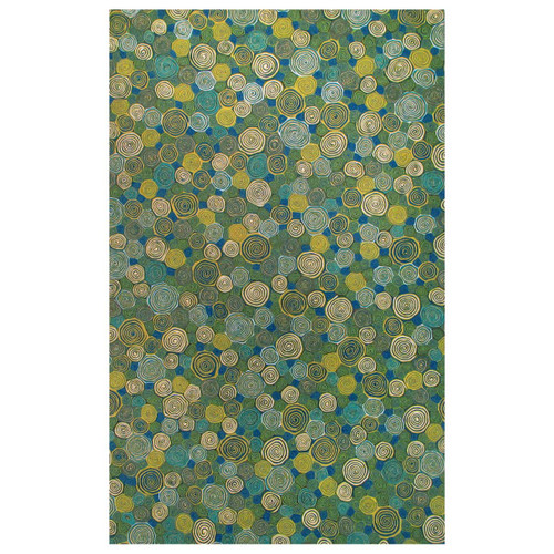 Giant Swirls Marina Rug - 2 x 3