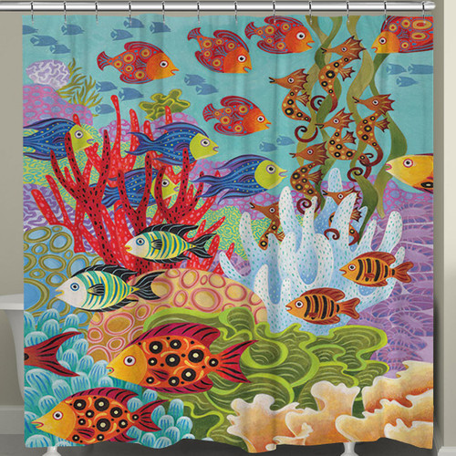 Great Reef Shower Curtain