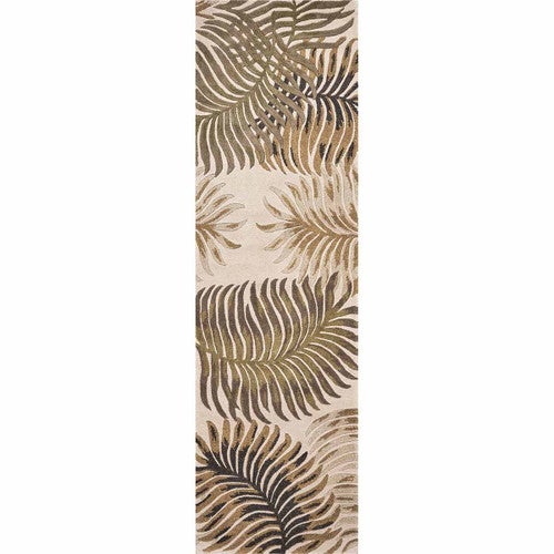 Havana Natural Fern View Rug - 2 x 8
