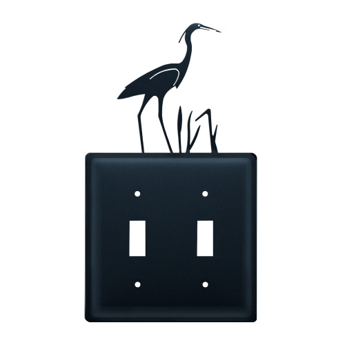 Heron Double Switch Cover
