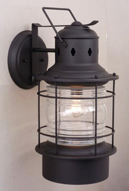 Hyannis Black Outdoor Wall Sconce - 8 Inch