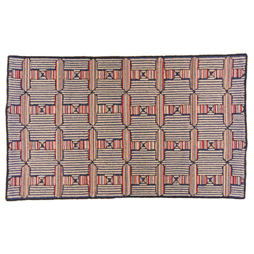Jackson Hooked Wool Rug - 2 x 3