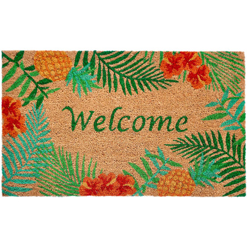 Jungle Welcome Coir Mat - 1 x 2