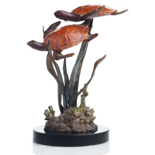 Sea Turtle Reef Sculpture - OUT OF STOCK UNTIL 06/03/2025