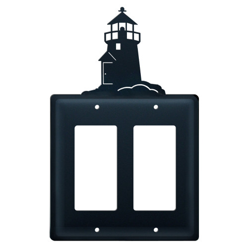 Lighthouse Double GFI Cover
