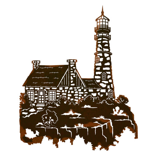 Lighthouse Metal Wall Art