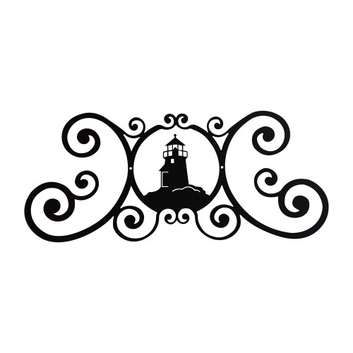 Lighthouse Scroll Plaque