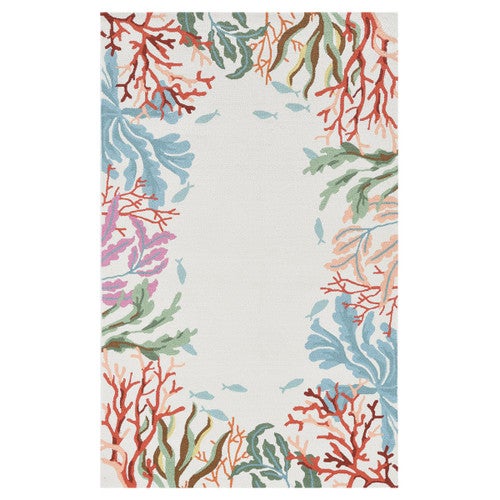 Reef Dreams Ivory Rug Collection