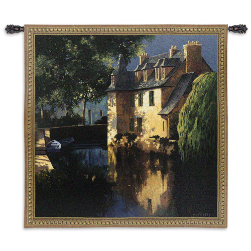 Little Canal Annecy Wall Tapestry